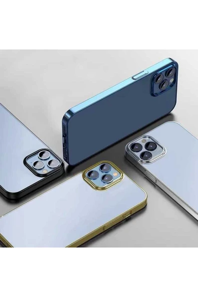 zore iPhone 12 Pro Uyumlu Zore Sun Kılıf-Rose Gold - Resim 2