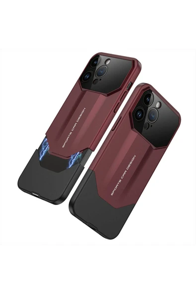 zore Apple iPhone 14 Pro Max Kılıf Çift Parçalı Zore Ays Pro İkili Kapak-Siyah-Gri - 2