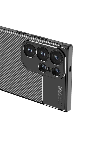 miyoza Galaxy S24 Ultra Uyumlu MİY Negro Silikon Telefon Kılıfı-Siyah - Resim 5