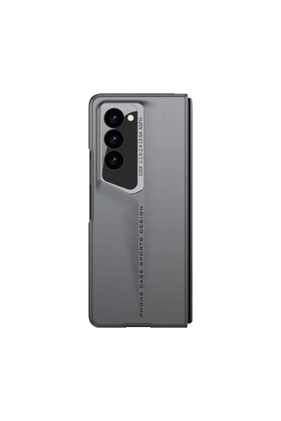 zore Galaxy Z Fold 6 Kılıf Ultra İnce Kamera Korumalı Sert Rubber Zore Procase Kapak-Siyah - 2