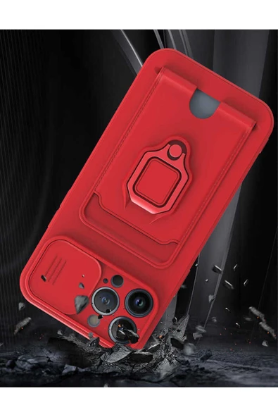 CASAMODA iPhone 13 Pro Uyumlu  Pelit Kılıf-Koyu Yeşil - Resim 5