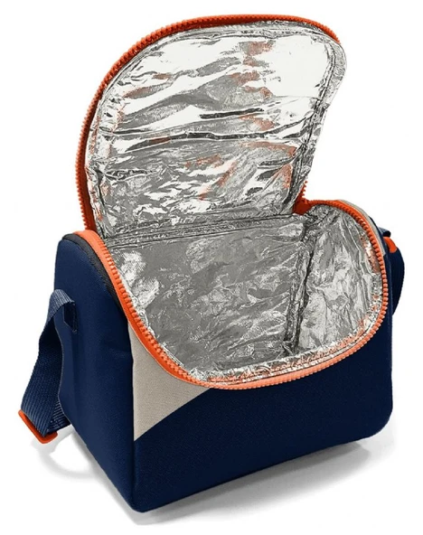 Coral High Thermo Beslenme Çantası - Erkek Çocuk, Lacivert Bej Renkli Çizgili - Resim 4