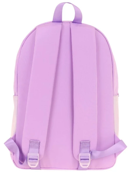 Kaukko Cube Üç Bölmeli Kız Çocuk Mor Okul Çantası - K1821 - Resim 3