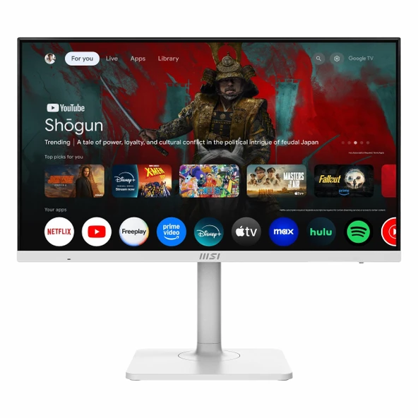 MSI Modern MD272UPSW 27" 60Hz 4Ms HDMI+DP+USB-C+RJ45 HDR UHD Adaptive-Sync IPS Pivot Vesa Monitör ürün görseli 1