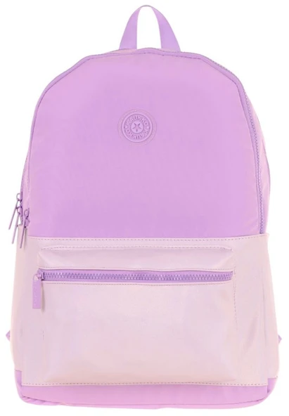 Kaukko Cube Üç Bölmeli Kız Çocuk Mor Okul Çantası - K1821 - Resim 2