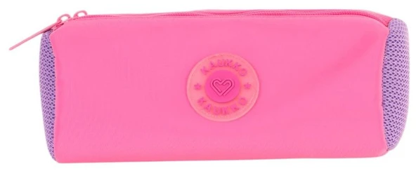 Kaukko İki Bölmeli Kız Çocuk Okul Kalem Çantası - Pembe Mor - K2741 - Resim 2