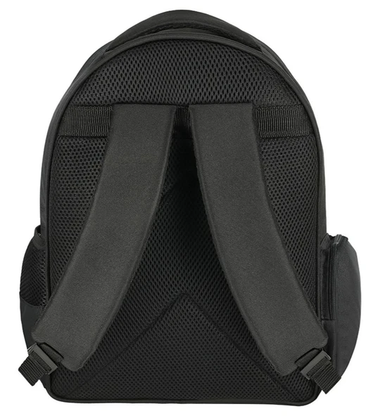 Galatasaray Erkek Çocuk Üç Gözlü Okul Sırt Çantası - Suni Deri Üzerine Aslan Baskılı - ME25560 - Resim 3