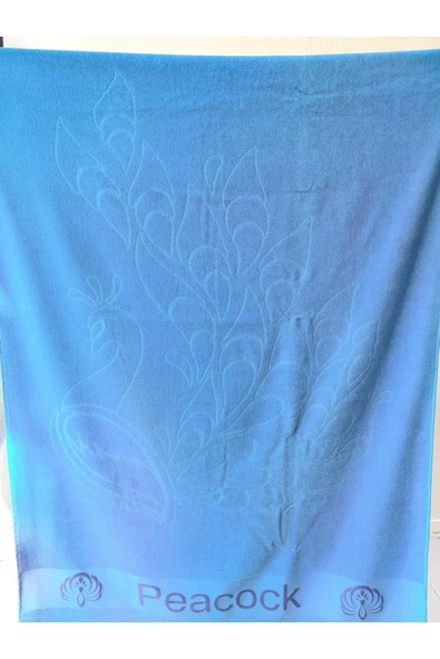 Peacock Doğa Dostu %100 Ege Pamuğu Plaj Havlusu 100x180cm (Jakarlı Desen Özel Seri) - 12