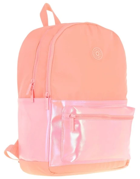 Kaukko Cube Üç Bölmeli Kız Çocuk Somon Okul Çantası - K1820 ürün görseli