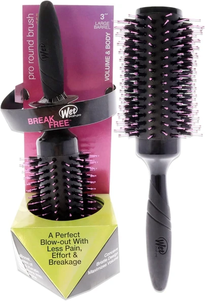 Wet Brush Pro Round Brush Volume & Body İnce Telli Saçlar için Fırça 3" - 2