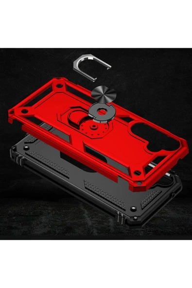 KILIFTECH Galaxy S23 FE Uyumlu Zore Vega Kılıf-Siyah - Resim 2