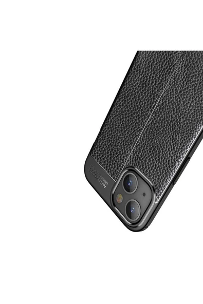 KILIFTECH iPhone 14 Uyumlu Zore Niss Silikon Kılıf-Lacivert - Resim 3