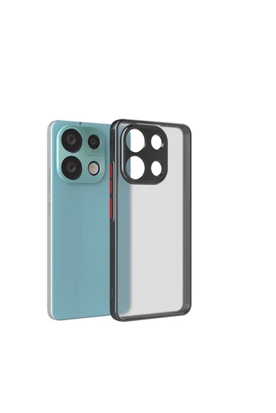 KILIFTECH Xiaomi Redmi Note 13 4G Uyumlu Kılıf Zore Hux Kapak-Lacivert - 2