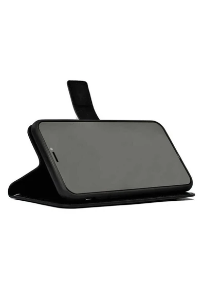 KILIFTECH Xiaomi Redmi Note 14 Pro Plus Uyumlu Kılıf Zore Kar Deluxe Kapaklı Uyumlu Kılıf-Kırmızı - 4
