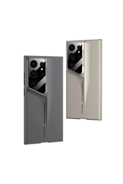 KILIFTECH Galaxy S23 Ultra Kılıf Ultra İnce Kamera Korumalı Sert Rubber Zore Procase Kapak-Mor - 2