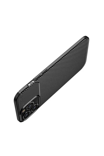 Avid Diva iPhone 14 Pro Max Uyumlu Kılıf Zore Negro Silikon Kapak - Resim 6