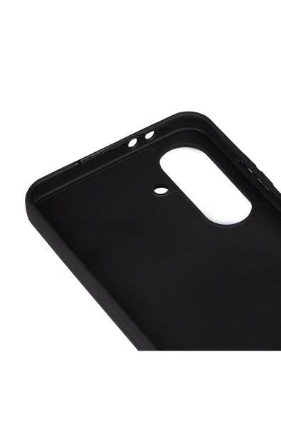 KILIFTECH Galaxy A56 Kılıf Zore Biye Silikon - Siyah - 3