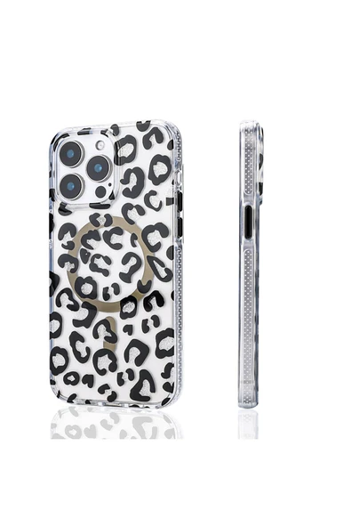 Noir318 iPhone 14 Pro Max Uyumlu Kılıf Magsafe Şarj Özellikli Zore Jago Kapak-Colorful - Resim 5