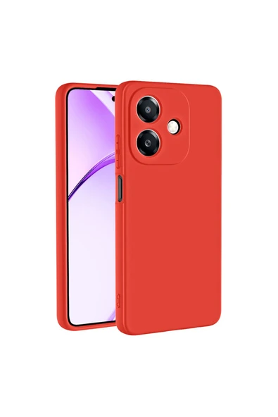 KILIFTECH Oppo A3 Uyumlu Kılıf Zore Mara Lansman Kapak-Kırmızı ürün görseli