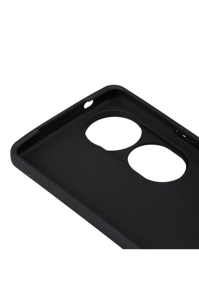 Atlas Vivo V40 5G Uyumlu Kılıf Zore Biye Silikon-Siyah - Resim 2