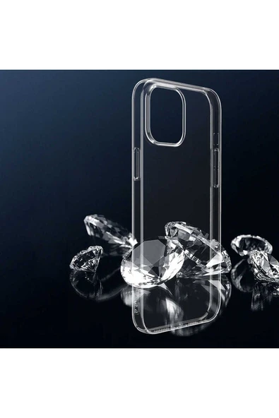 EFLİNK iPhone 12 Pro Uyumlu Zore Droga Kılıf-Renksiz - Resim 4