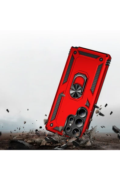 KILIFTECH Galaxy S25 Ultra Kılıf Zore Vega Kapak - Siyah - 5