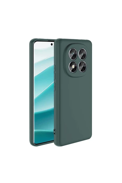 KILIFTECH Xiaomi Redmi Note 14 Pro Plus Uyumlu Kılıf Zore Mara Lansman Kapak-Koyu Yeşil