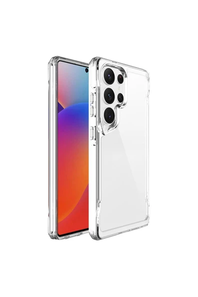 KILIFTECH Galaxy S25 Ultra Kılıf Zore T-Max Kapak - Şeffaf ürün görseli