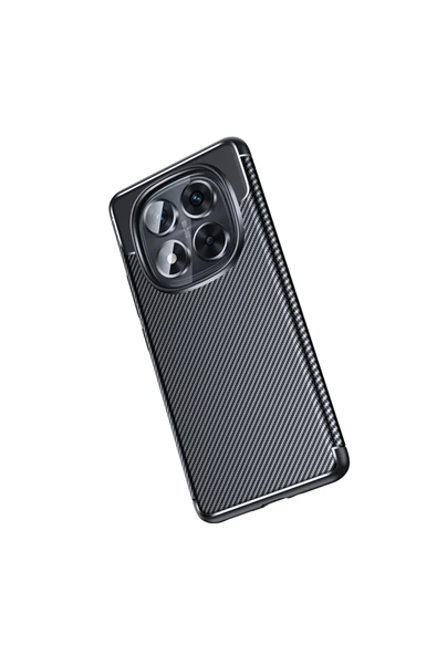 KILIFTECH Xiaomi Redmi Note 14 Pro Plus Kılıf Zore Negro Silikon Kapak - Siyah - 4
