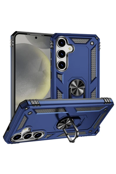 KILIFTECH Galaxy S25 Plus Kılıf Zore Vega Kapak - Mavi - 2