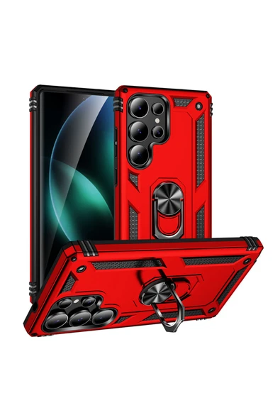 KILIFTECH Galaxy S25 Ultra Kılıf Zore Vega Kapak - Siyah - 2