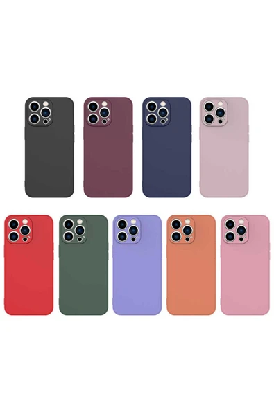 KILIFTECH iPhone 13 Pro Max Uyumlu Zore Mara Lansman Kılıf-Koyu Mor - Resim 3