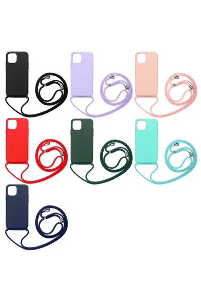 KILIFTECH iPhone 12 Mini Uyumlu Zore Ropi Kılıf-Siyah - Resim 2