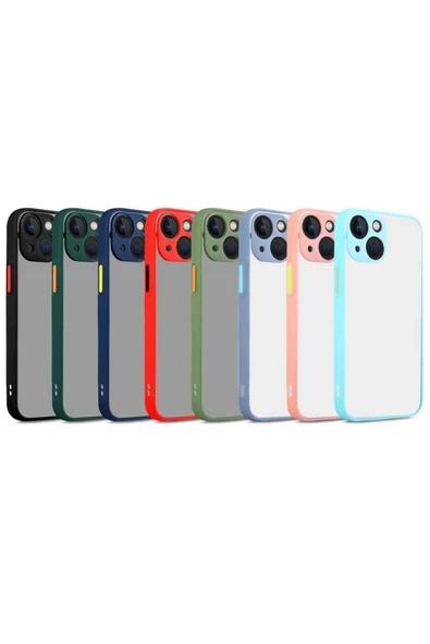 zore iPhone 13 Uyumlu Zore Hux Kılıf-Lacivert - Resim 2