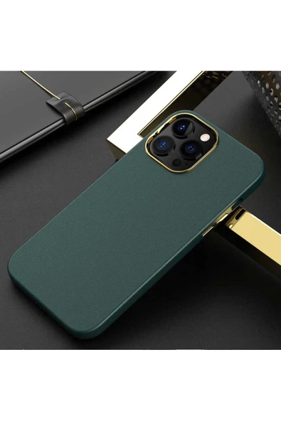 KILIFTECH iPhone 12 Pro Max Uyumlu Zore Natura Kılıf-Kahverengi - Resim 6