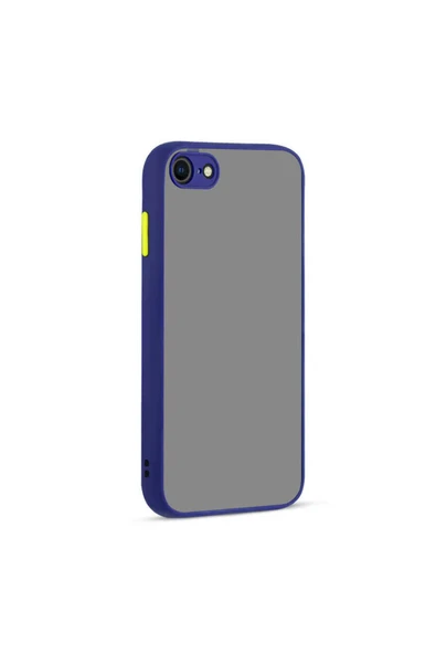 CASAMODA iPhone SE 2022 Uyumlu CSM Zore Hux Kılıf-Lacivert ürün görseli