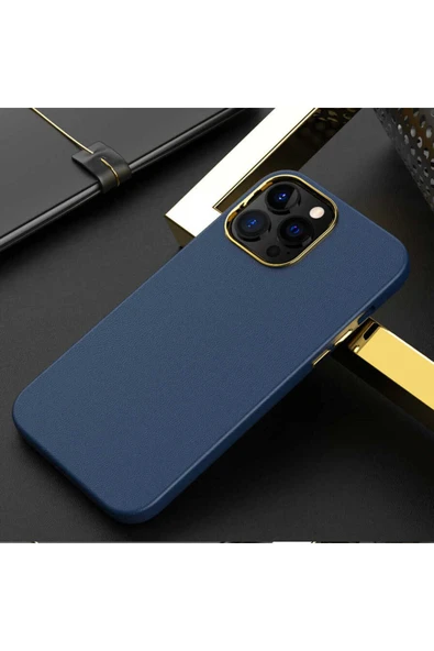 KILIFTECH iPhone 12 Pro Max Uyumlu Zore Natura Kılıf-Kahverengi - Resim 4