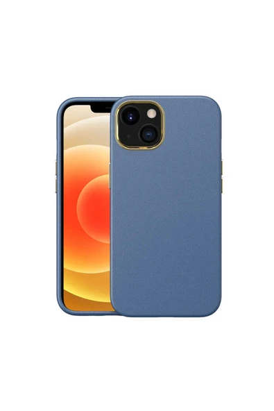 KILIFTECH iPhone 13 Mini Uyumlu Zore Natura Kılıf-Lacivert ürün görseli