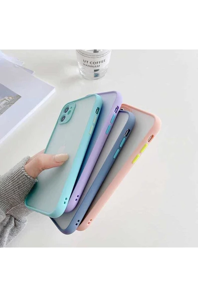 KILIFTECH iPhone 12 Pro Uyumlu Zore Hux Kılıf-Lacivert - Resim 6