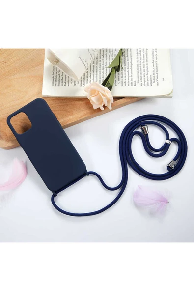 CaseKap iPhone 12 Mini Uyumlu CSK Zore Ropi Kılıf-Kırmızı - Resim 4