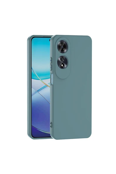 KILIFTECH Oppo A60 Uyumlu Zore Mara Lansman Kapak-Koyu Yeşil ürün görseli