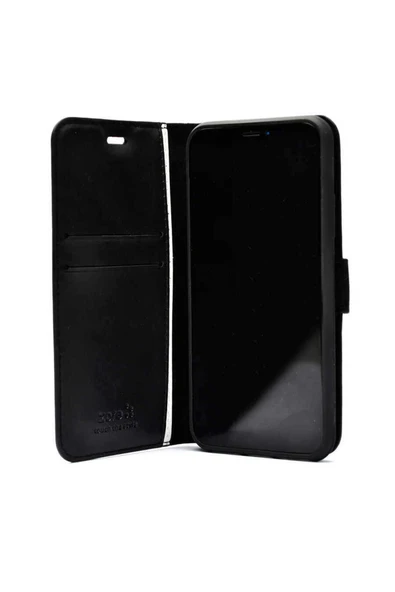 KILIFTECH iPhone 13 Mini Uyumlu Zore Kar Deluxe Kılıflı Kılıf-Siyah - Resim 5