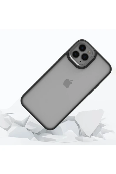 KILIFTECH iPhone 11 Pro Uyumlu Zore Flora Kılıf-Yeşil - Resim 2