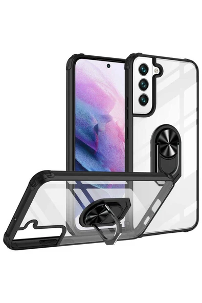 KILIFTECH Galaxy S22 Plus Uyumlu Zore Mola Kılıf-Siyah ürün görseli