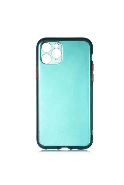 KILIFTECH iPhone 11 Pro Max Uyumlu Zore Bistro Kılıf-Koyu Yeşil ürün görseli