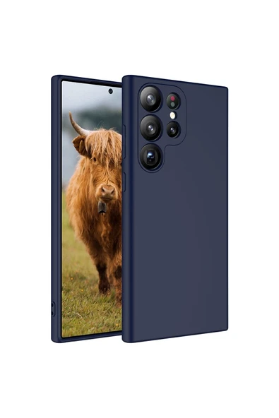 KILIFTECH Galaxy S23 Ultra Uyumlu Zore Mara Lansman Kılıf-Lacivert ürün görseli