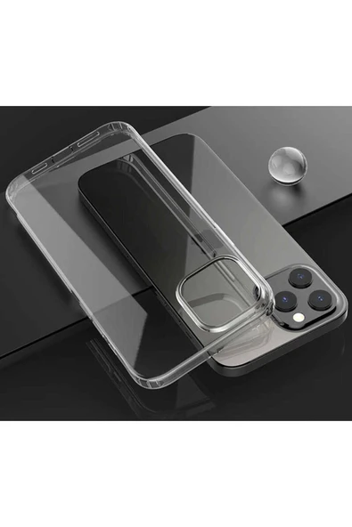 Resveq iPhone 12 Uyumlu Zore İmax Silikon-Siyah - Resim 2