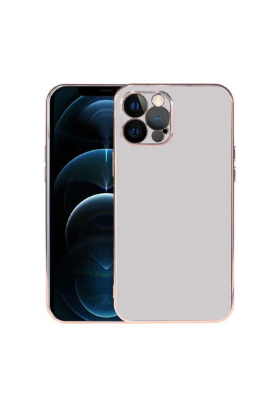 UB Mobile iPhone 12 Pro Max Uyumlu Zore Viyana Kılıf-Gümüş ürün görseli