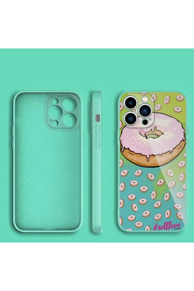 zore iPhone 13 Pro Max Uyumlu Kamera Korumalı Desenli Sert Silikon Zore Epoksi Kılıf-NO10 - Resim 2