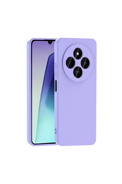 zore Xiaomi Redmi 14C 4G Uyumlu Zore Mara Lansman Kapak-Lila ürün görseli